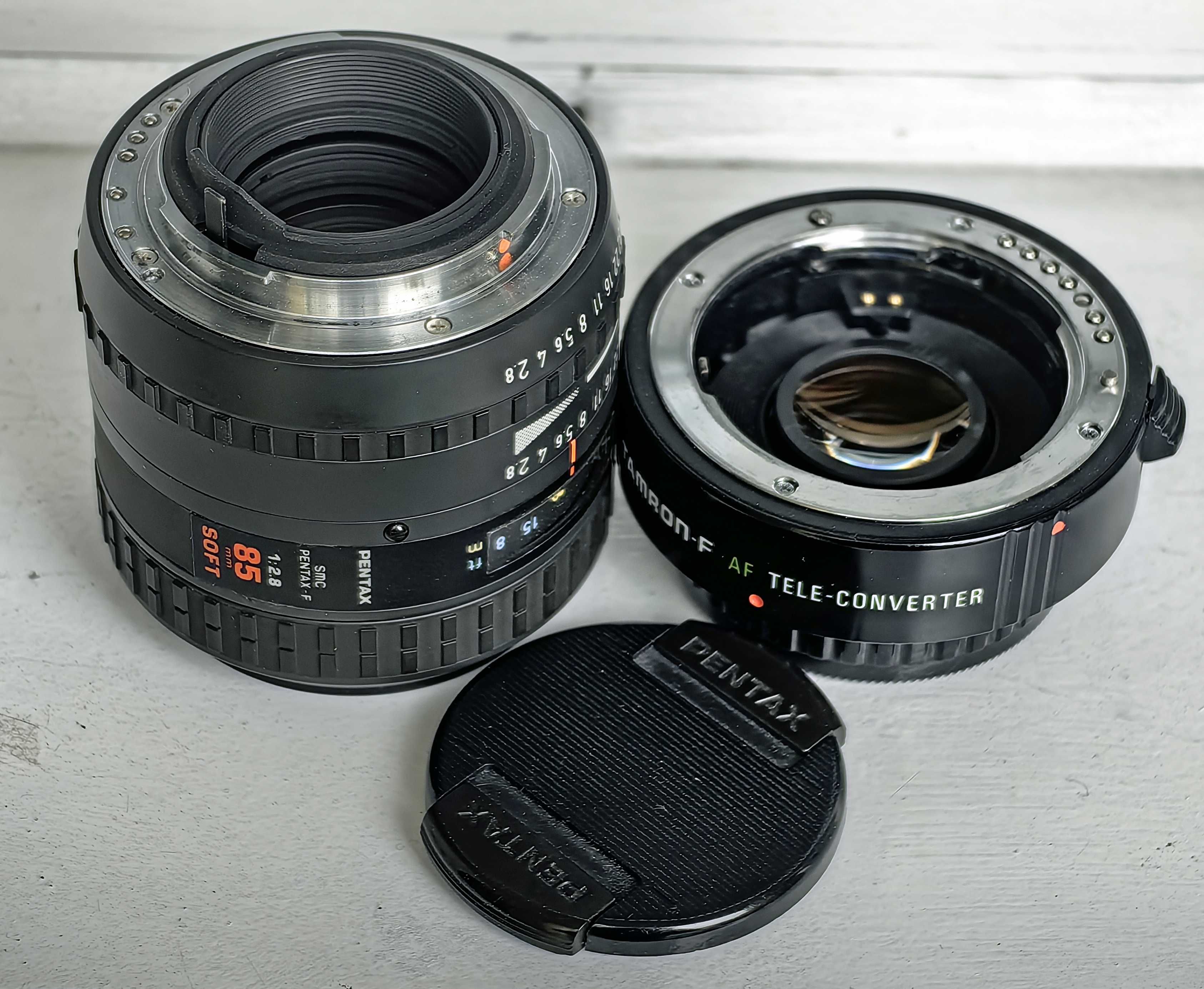 Obiektyw SMC PENTAX F 85mm F2.8 SOFT AF K-mount rzadkość!