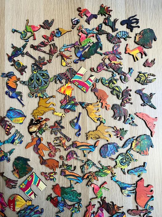 Деревянные зверушки