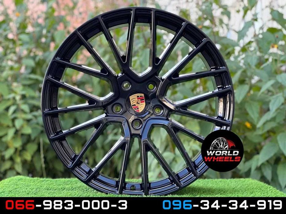 Диски R21 5x130 Porsche Cayenne Audi Q7 Volkswagen Touareg черные