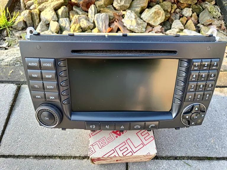 MERCEDES W209 CLK LIFT RADIO COMAND NAVI NAWIGACJA NTG1 A2098205489