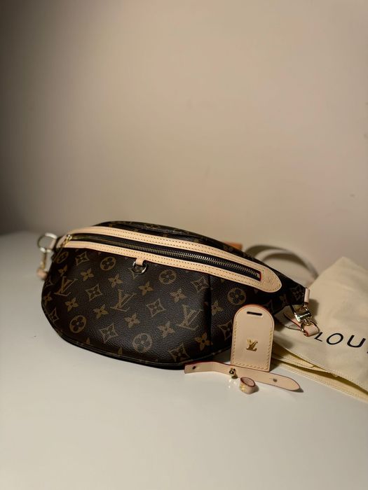 Nerka Louis Vuitton LV High Rise płótno winylowe + skóra naturalna