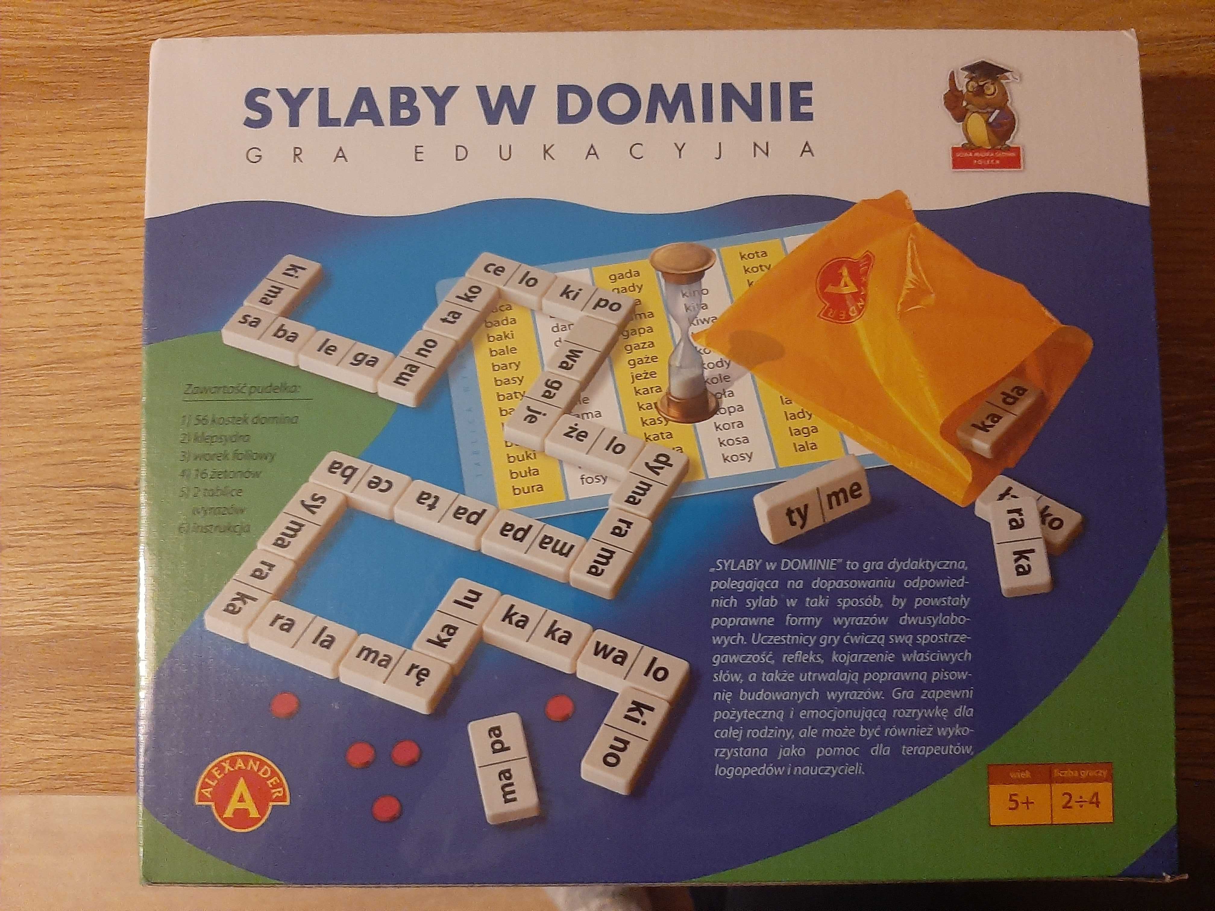 Gra sylaby w dominie
