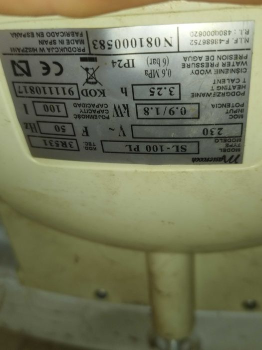 Boiler elektryczny Mastercook 100l