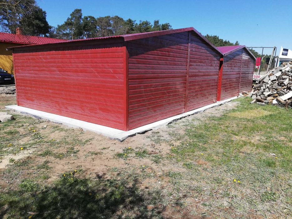 Garaż 3x5 w II gatunku Blachy Niska Cena