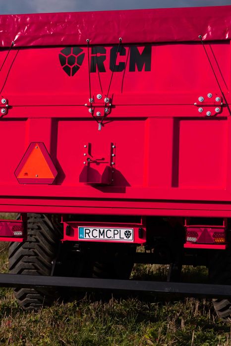 RCM Przyczepa do zboża, kamieni skorupowa pancerna polska CT2 NOWA