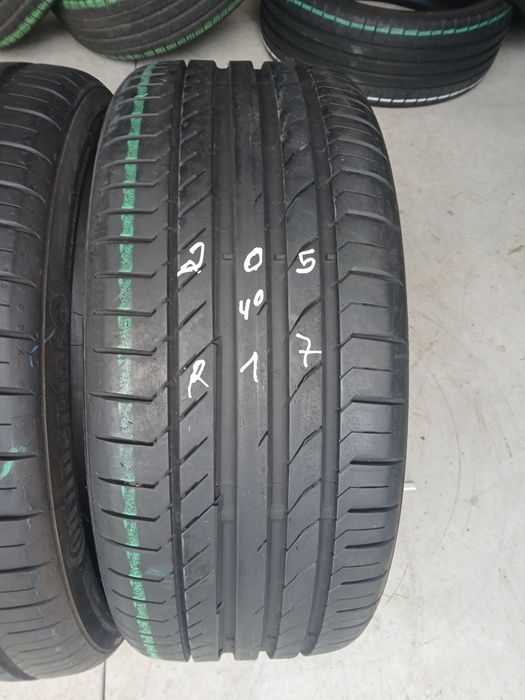2 pneus 205 40 r17 continental