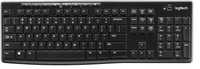 Klawiatura Logitech czarny BRAK MYSZY P14A15