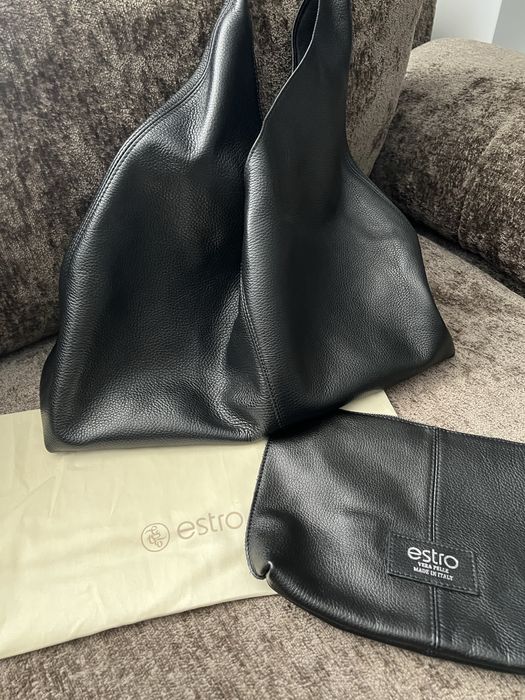 Сумка шопер натуральна шкіра