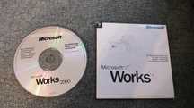 Płyta CD Microsoft Works 2000 z certyfikatem - gratka dla kolekcjonera