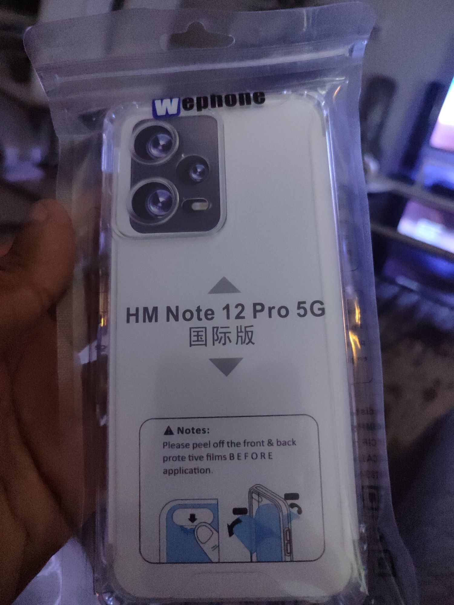 Capa redmi note 12 pro 5G