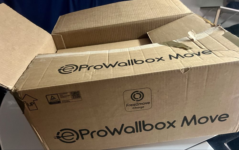 eProWallbox Move Free2move carregador carro Electrico 50%