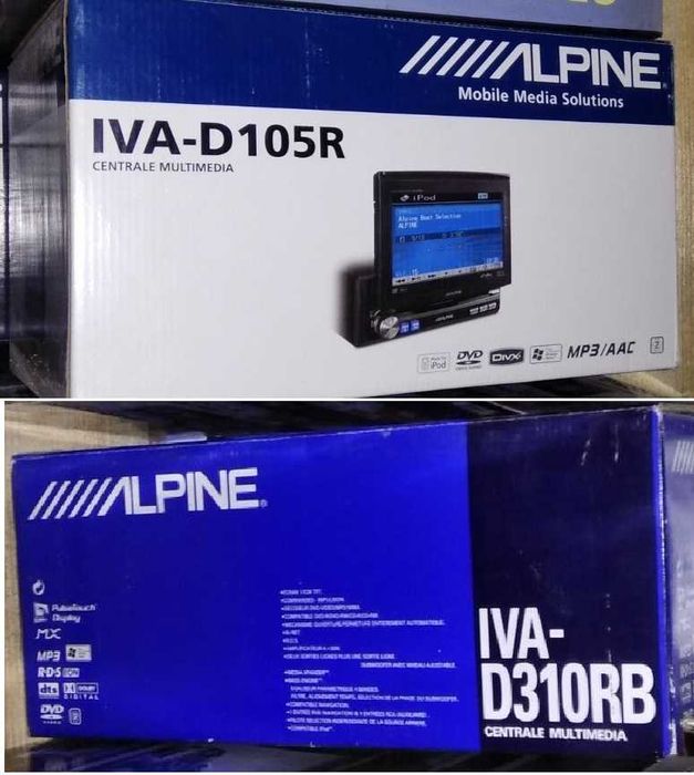Автомагнитола Alpine CDE-9874RR CDA UTE IVA BT