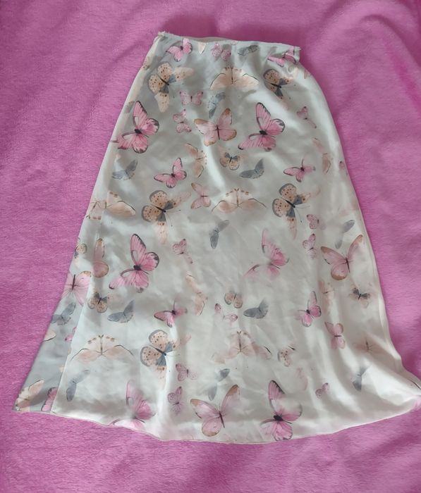 Spódnica satynowa MOTYLE roz S/36