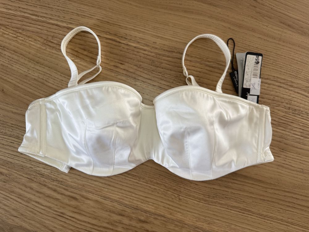 Biustonosz nowy 65F bardotka strapless brytyjskiej firmy Panache