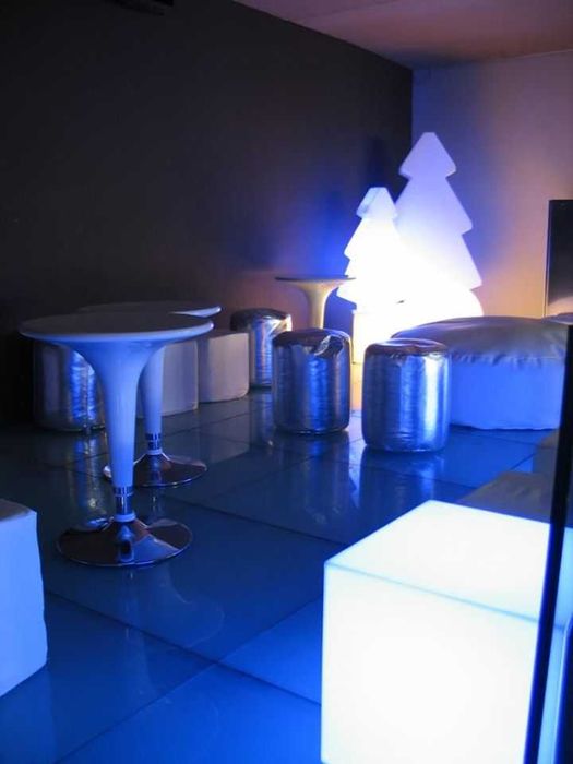 Mobiliario led para eventos
