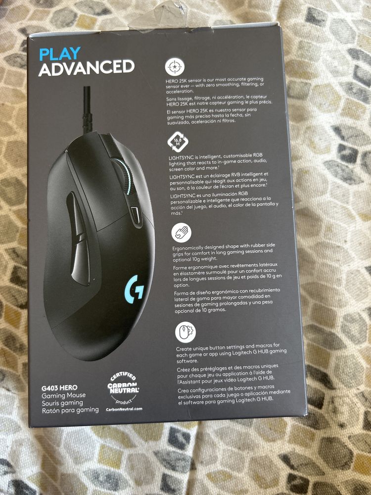 Rato Logitech G403 Hero