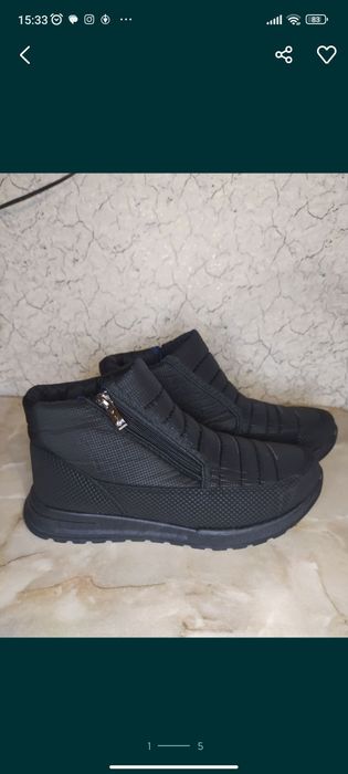 Стильні Чоловічі  зимові дутики ХАКІ! ЧОРНІ! Виробництво України! До 2