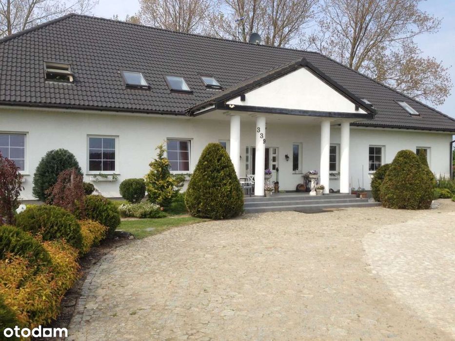 Piękny stylowy dworek w Dziwnówku. Działka 2853m²