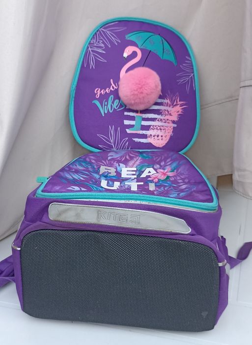 Kite Beautif, Рюкзак ортопед ранець шкільний має змінні передні панелі