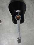 Viola guitarra preta