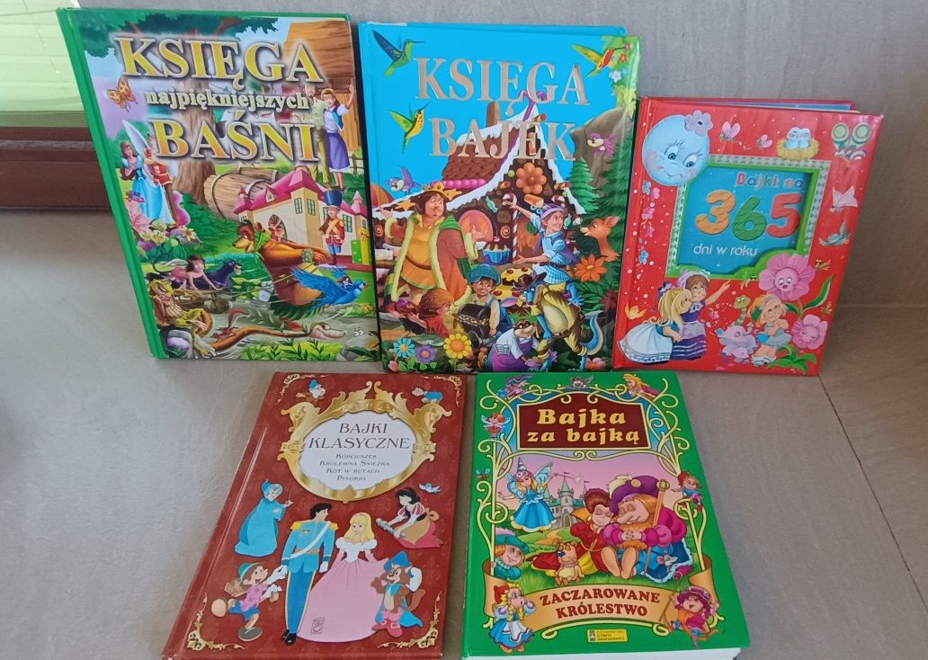 Książki dla dzieci na dobranoc i nie tylko