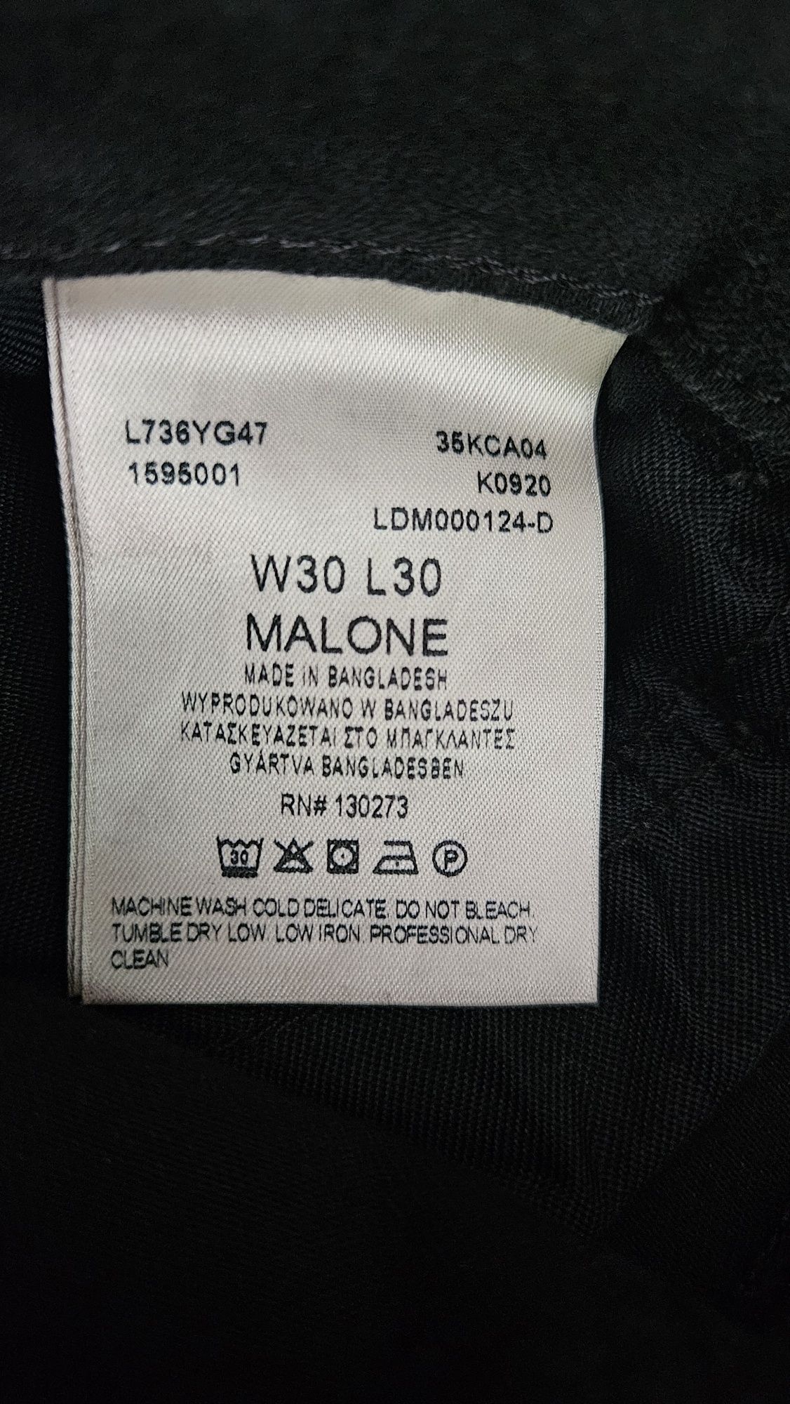 Lee Malone jeansy skinny fit 30x30
