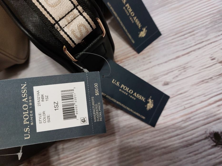 Сумка 22×15 Оригінал! кросбоді US POLO ASSN  calvin klein tommy