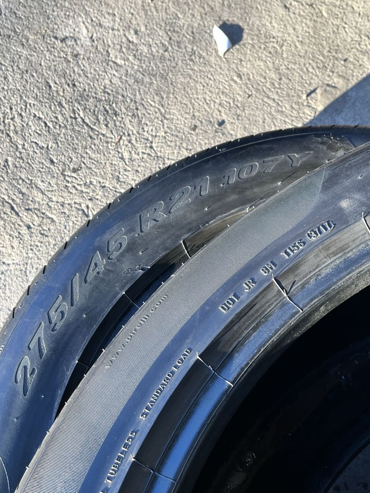 Opony letnie PIRELLI P Zero 275/45 R21 dwie sztuki para