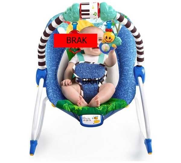 Leżaczek bujaczek huśtawka wibracje melodie 3w1 BABY EINSTEIN 18 kg