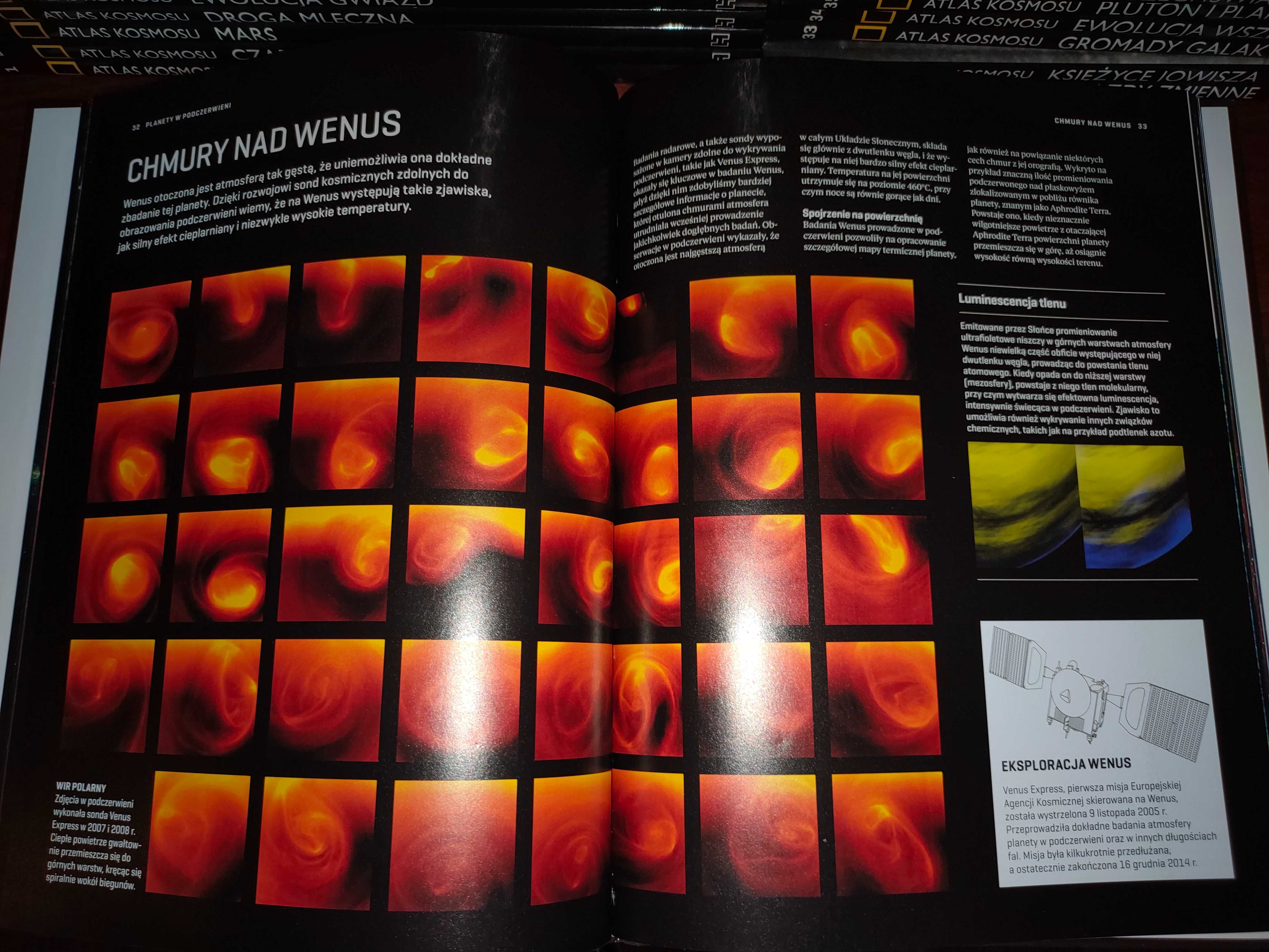 Atlas Kosmosu Hachette National Geographic komplet 60 tomów