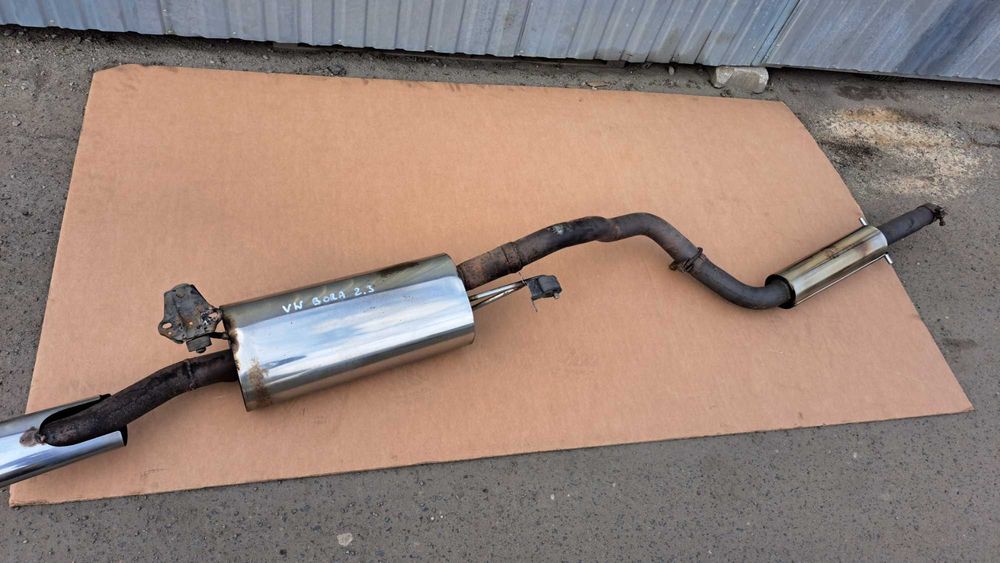 Tłumik wydech nierdzewka Volkswagen Bora 2.3 kpl