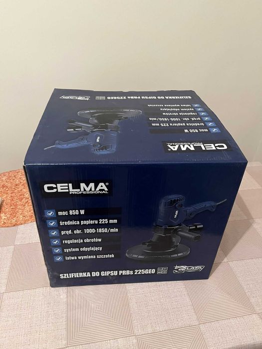 Szlifierka do gipsu CELMA Professional PRBs 225GEO 850W 225mm