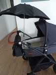 Wózek 2 w 1 Easy Go optimo air spacerówka + gondola Smart Fold