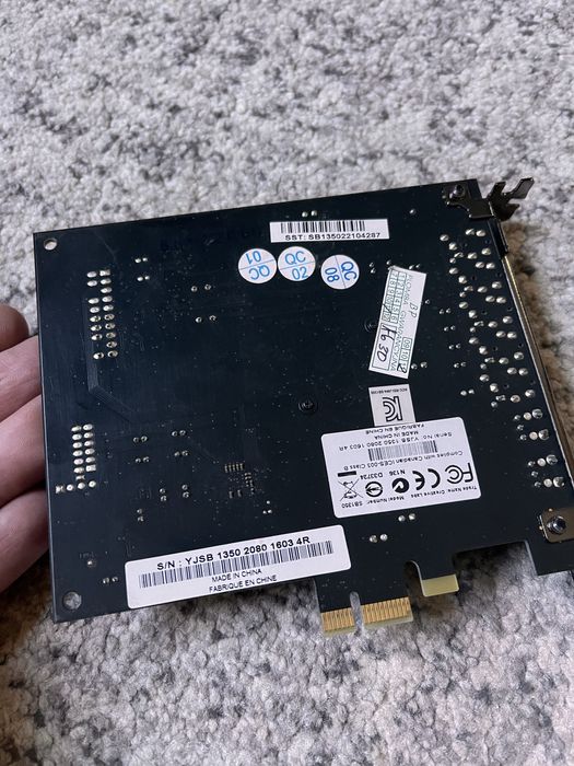 Karta dźwiękowa Sound blaster sound core 3d sb1350