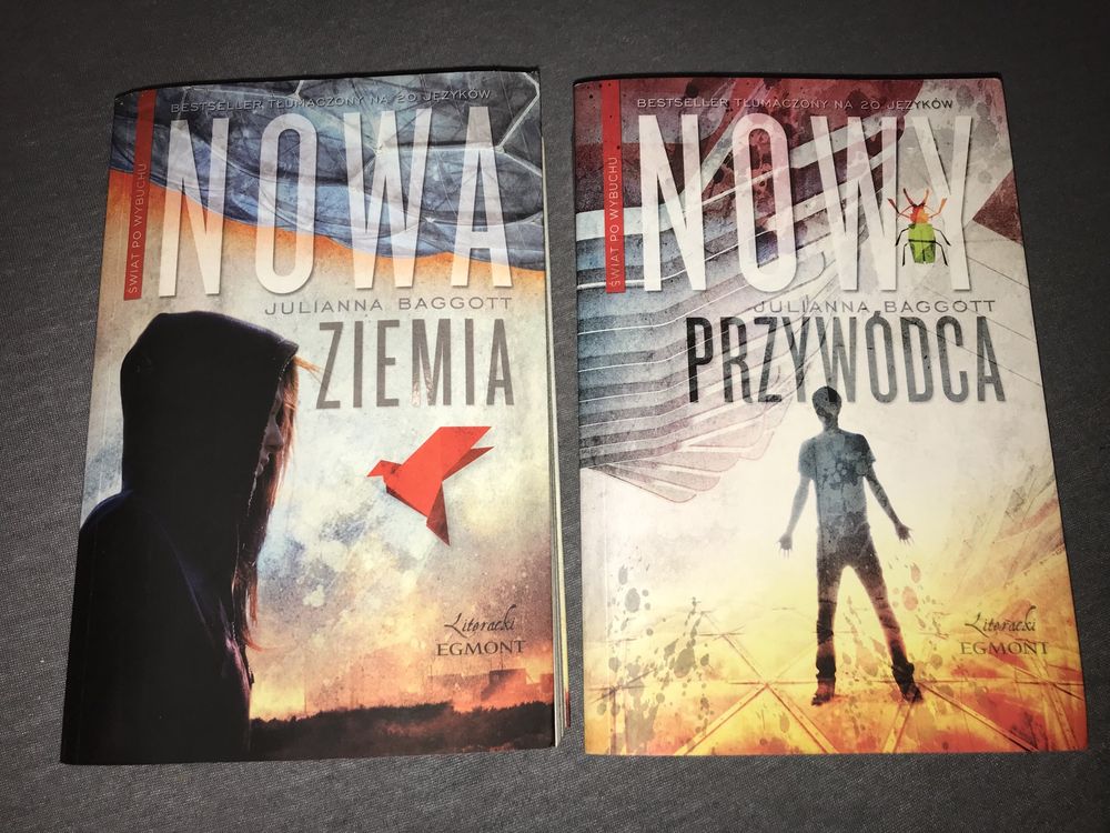 “Nowa ziemia” i “Nowy przywódca” Julianna Baggott