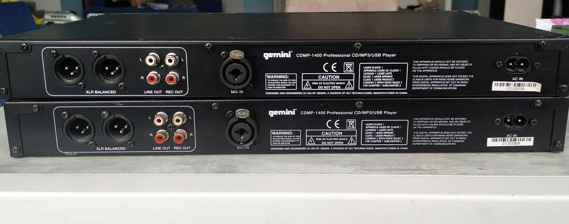 Профессиональный CD проигрыватель GEMINI cdmp-1400