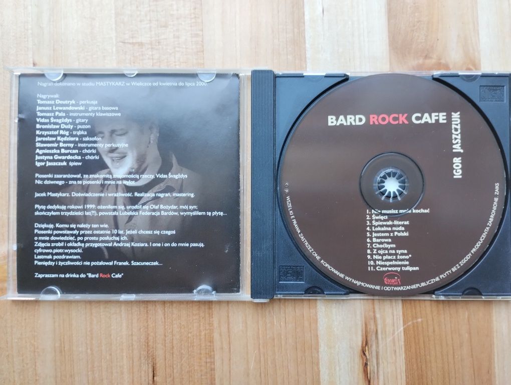 Igor Jaszczuk Bard Rock Cafe CD