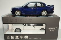 BMW M3 1988 E30 модель 1:24 Jinlifang Металл звук свет.