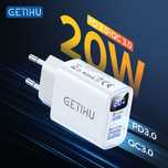 GETIHU Charger QC 3.0 szybka ładowarka z wyświetlaczem Nowa edycja lim