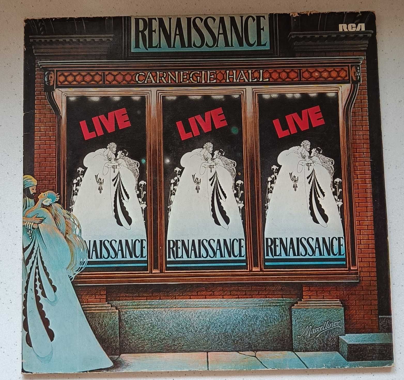 RENAISSANCE. LIVE AT Carnegie Hall.1976. Winyl. Gatefold.