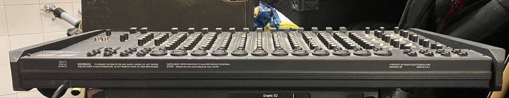 mesa mistura Peavey Unity 2000 SM analogica