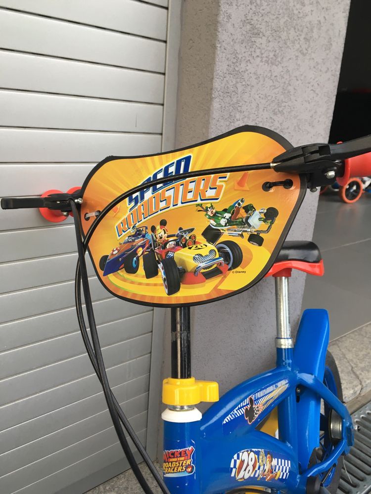 Bicicleta Mickey azul