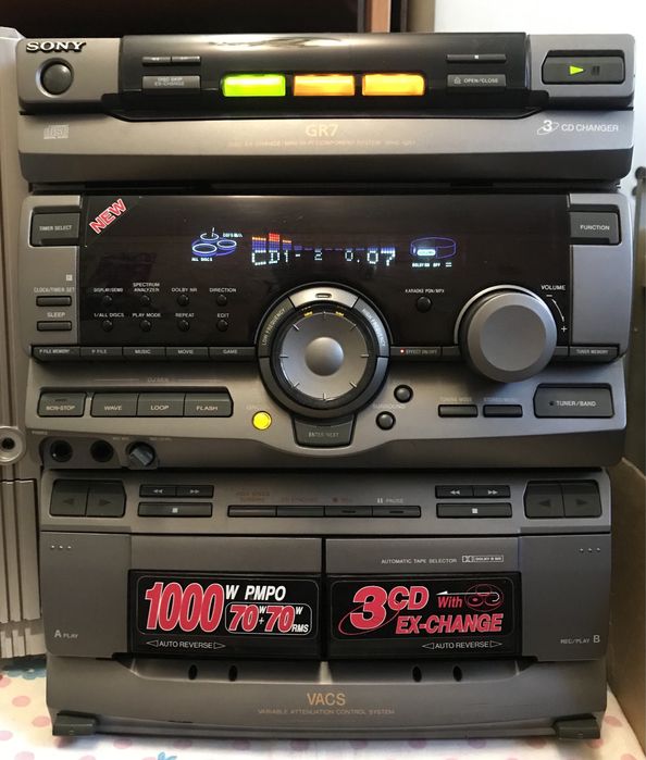 Музыкальный центр Sony mhc-gr7(голова)