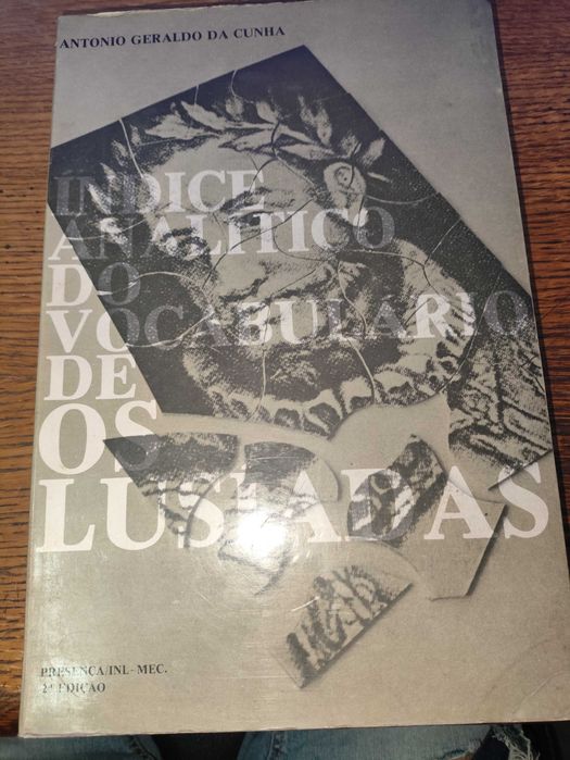 Livro Índice Analítico do Vocabulário de Os Lusíadas António G. Cunha