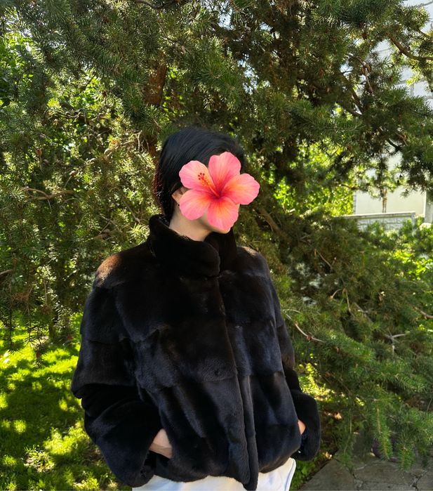 Норкова шуба Kopenhagen Fur розмір M/L