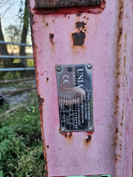 Pług 4 skiby XXL Tur Vario Unia Grudziądz podwójna rama
