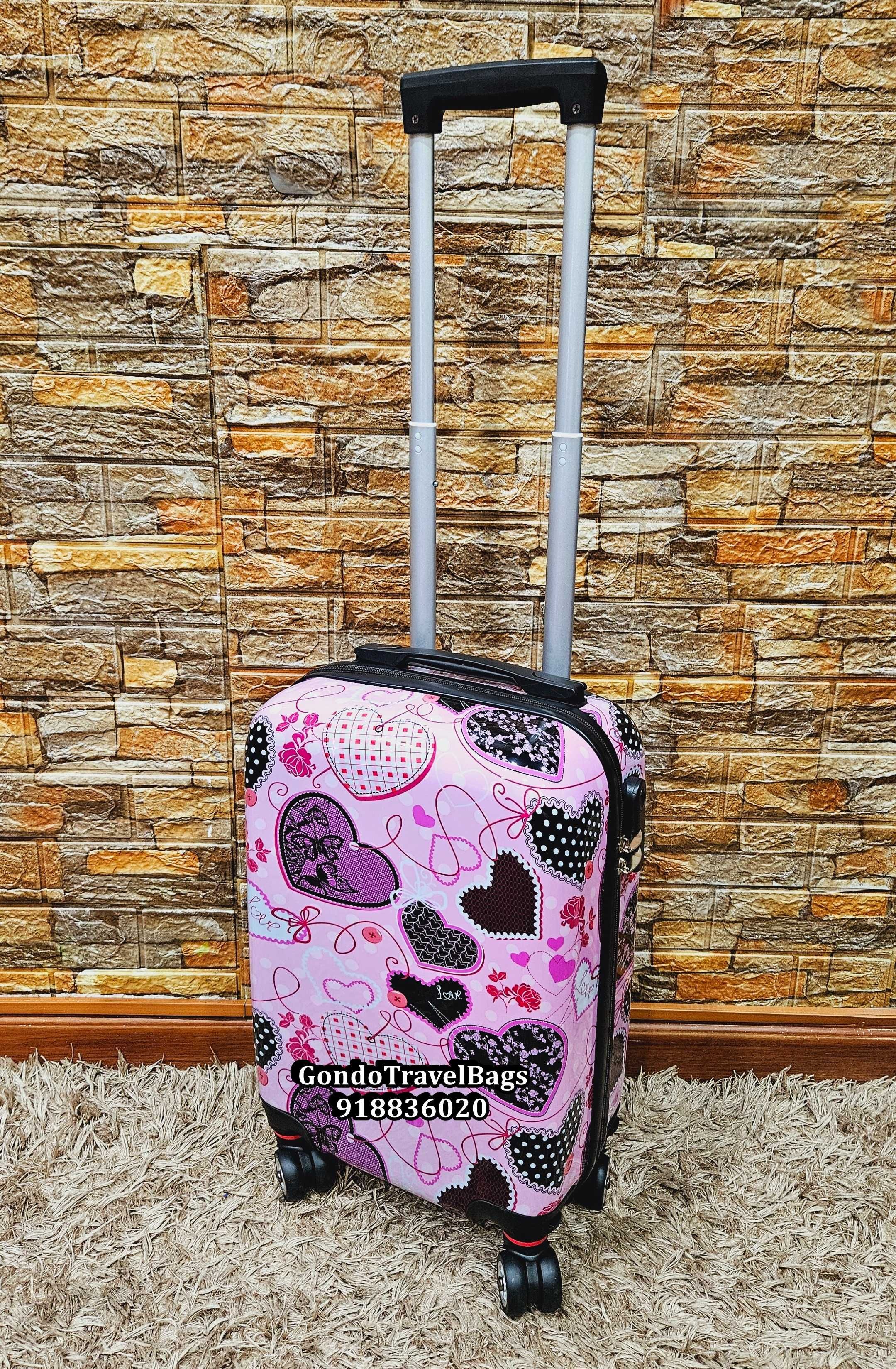 MALA PORÃO MÉDIA 23Kg + MALA CABINE 8 a 10Kg NOVAS - Trolley Viagem