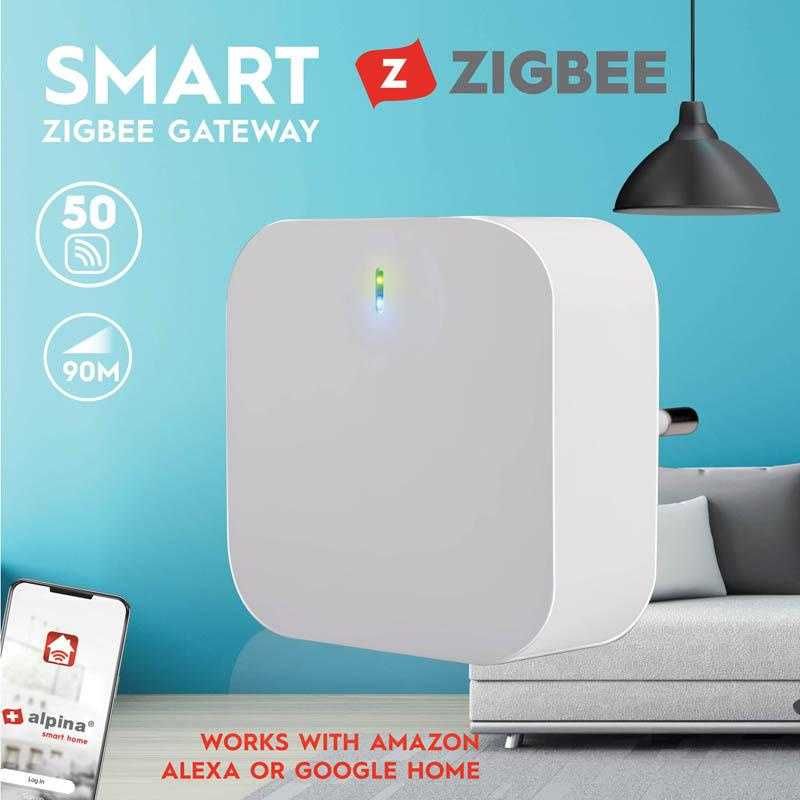 Alpina Bramka Hub ZigBee do podłączenia do 50 urządzeń
