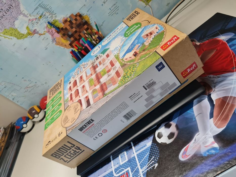 Brick Trick buduj z cegły kamienica / przystań /stragan