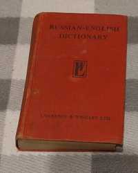 Rosyjsko-Angielski słownik 1943r